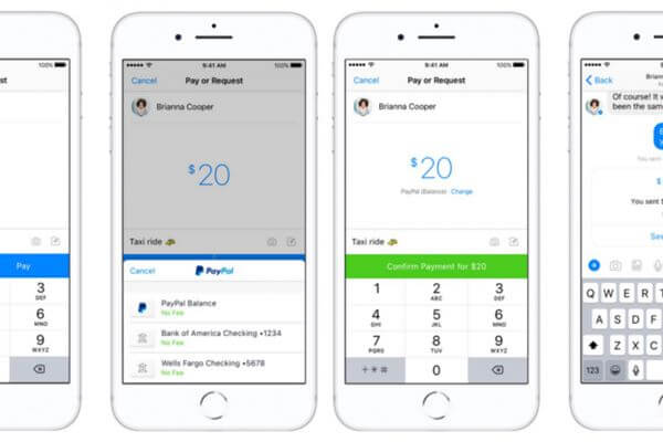 Mengirim dan Menerima Uang PayPal Melalui Messenger