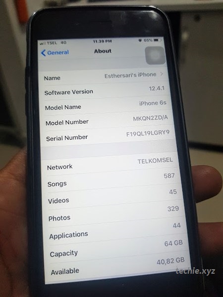 Cara Cek iPhone Refurbished Lihat Model Number